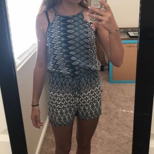 Blue romper